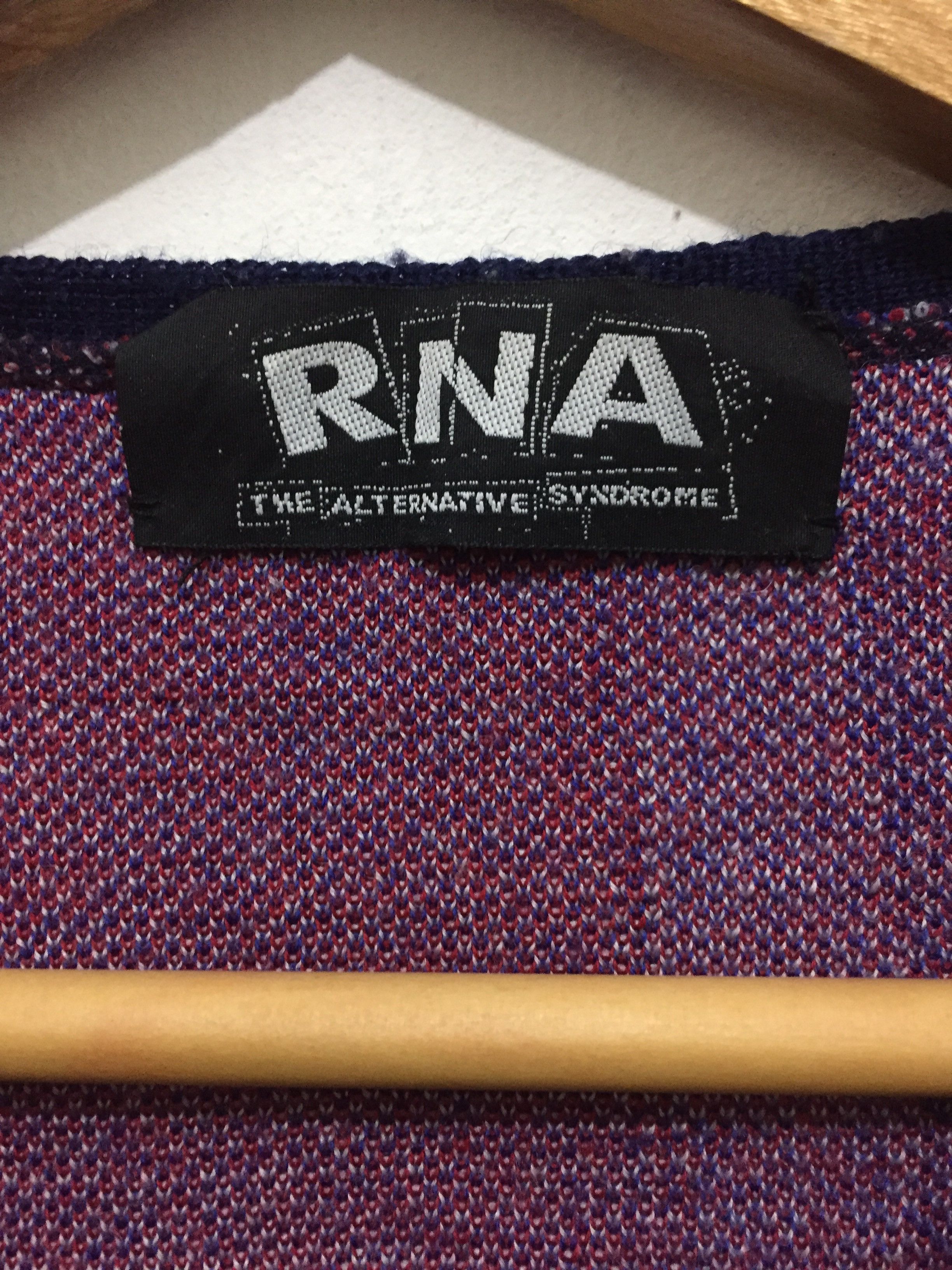 Japanese Brand RNA DNA intarsia Union Jack UK cardigan Size M / US 6-8 / IT 42-44 - 10 Thumbnail