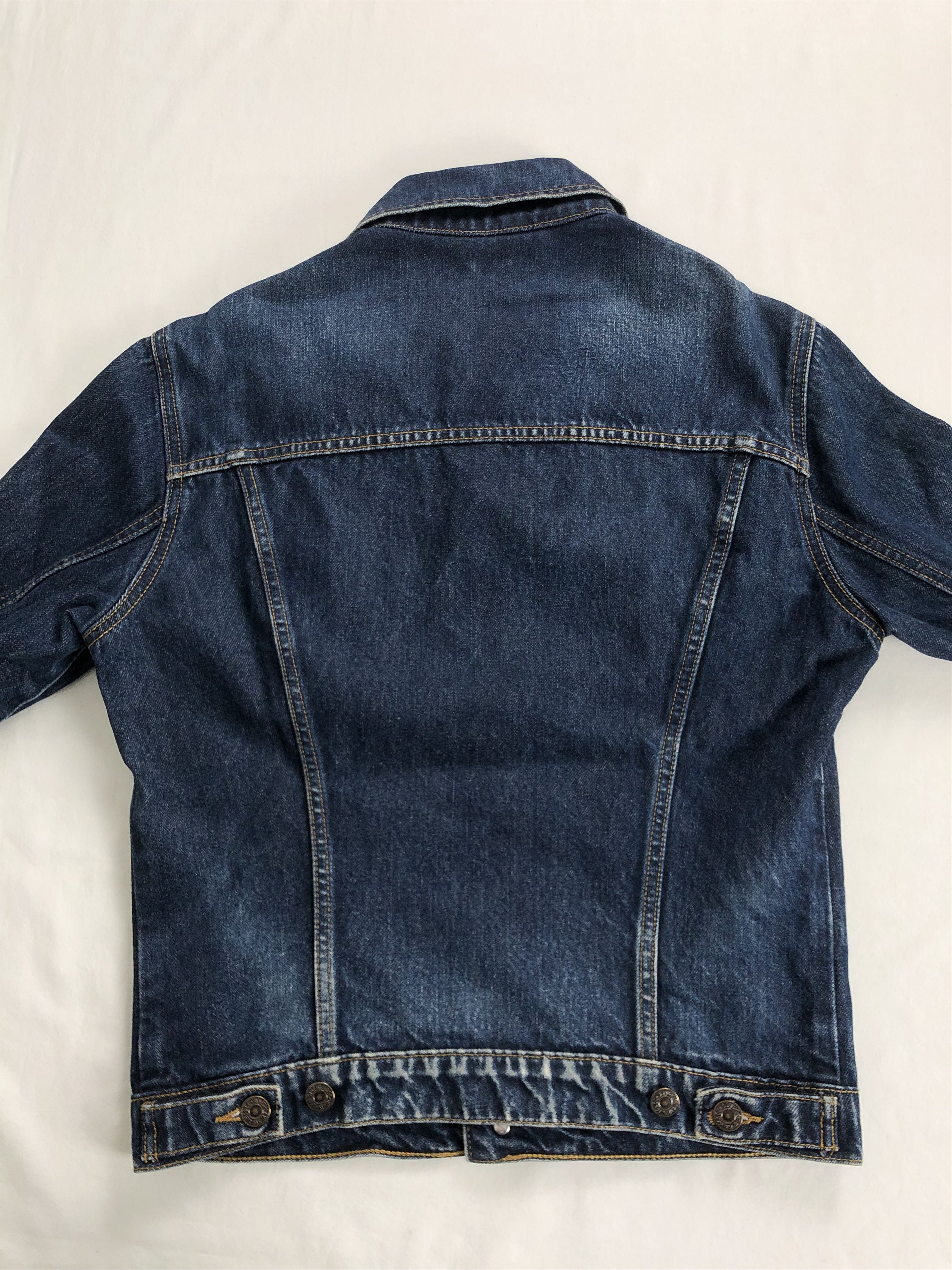 Levi's Women Vintage 90s Levis Orange Tab Denim Jacket (Selvedge) Size M / US 6-8 / IT 42-44 - 9 Thumbnail