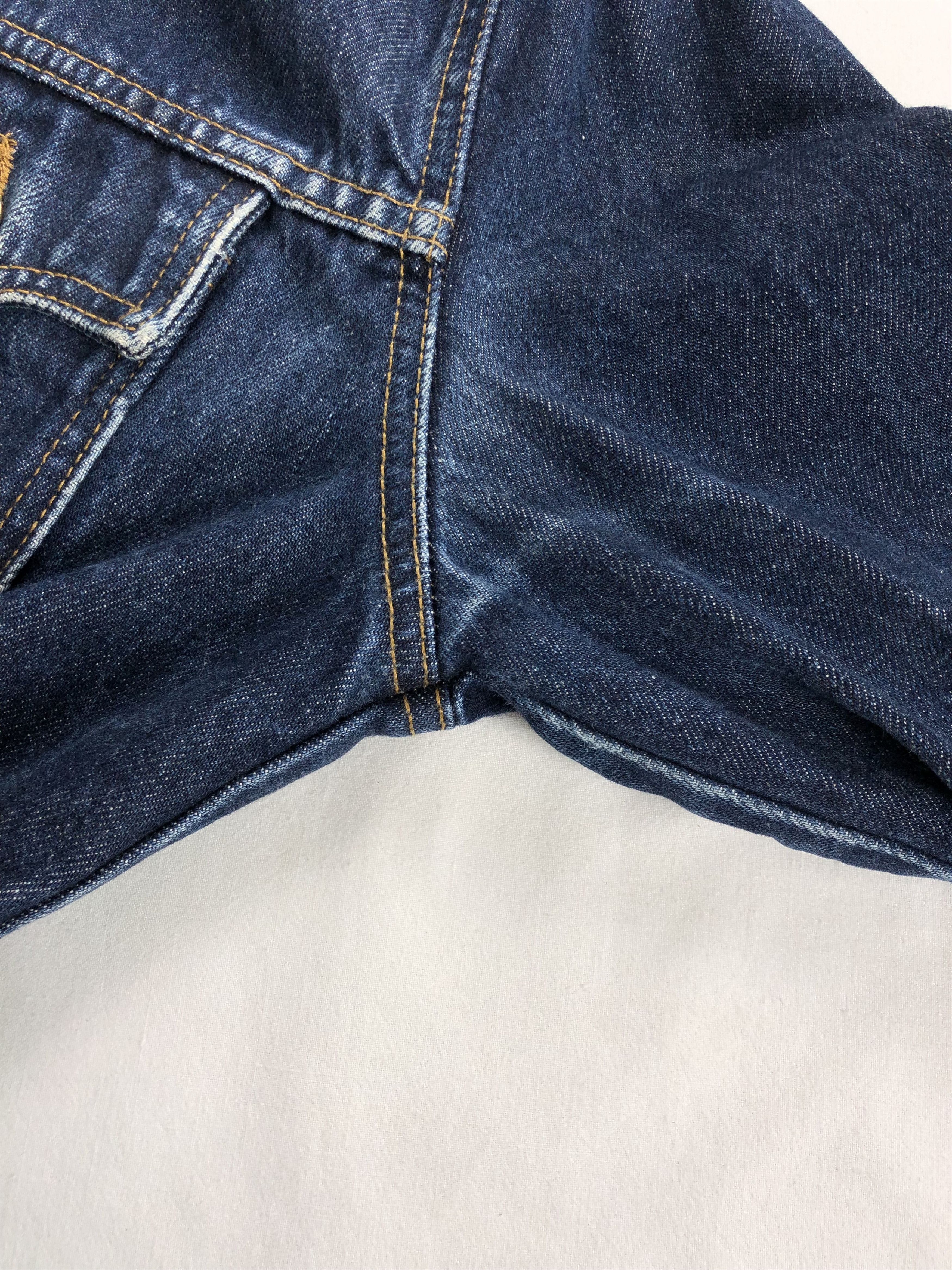 Levi's Women Vintage 90s Levis Orange Tab Denim Jacket (Selvedge) Size M / US 6-8 / IT 42-44 - 7 Thumbnail