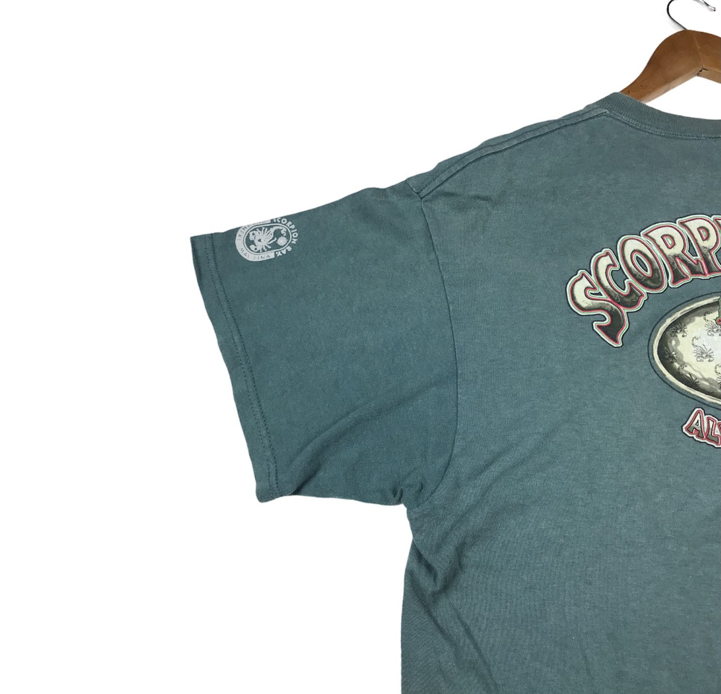 Band Tees × Vintage Vintage 90's Scorpion T-shirts Size US S / EU 44-46 / 1 - 8 Thumbnail