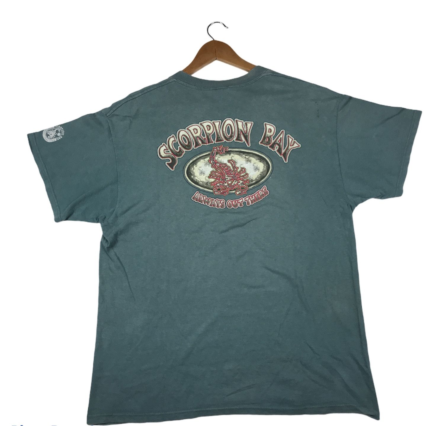 Band Tees × Vintage Vintage 90's Scorpion T-shirts Size US S / EU 44-46 / 1 - 1 Thumbnail