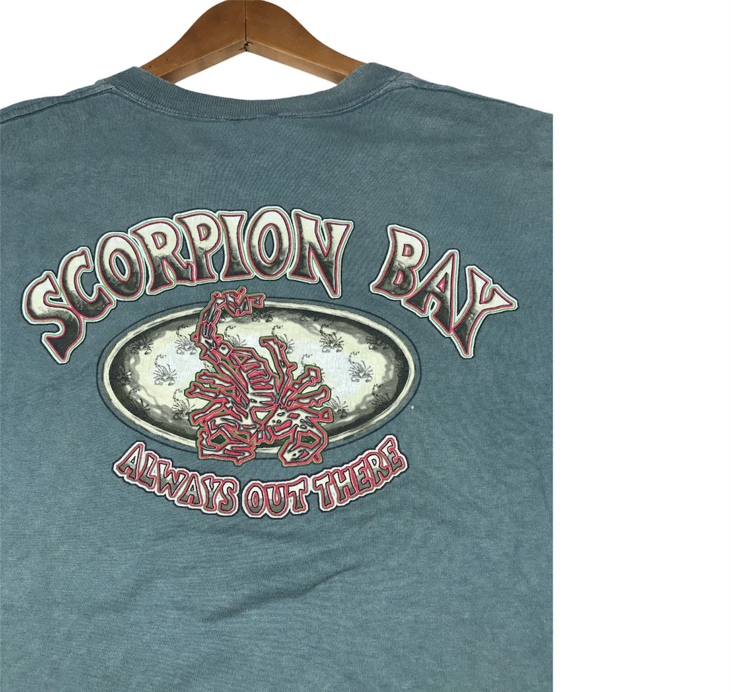 Band Tees × Vintage Vintage 90's Scorpion T-shirts Size US S / EU 44-46 / 1 - 3 Thumbnail