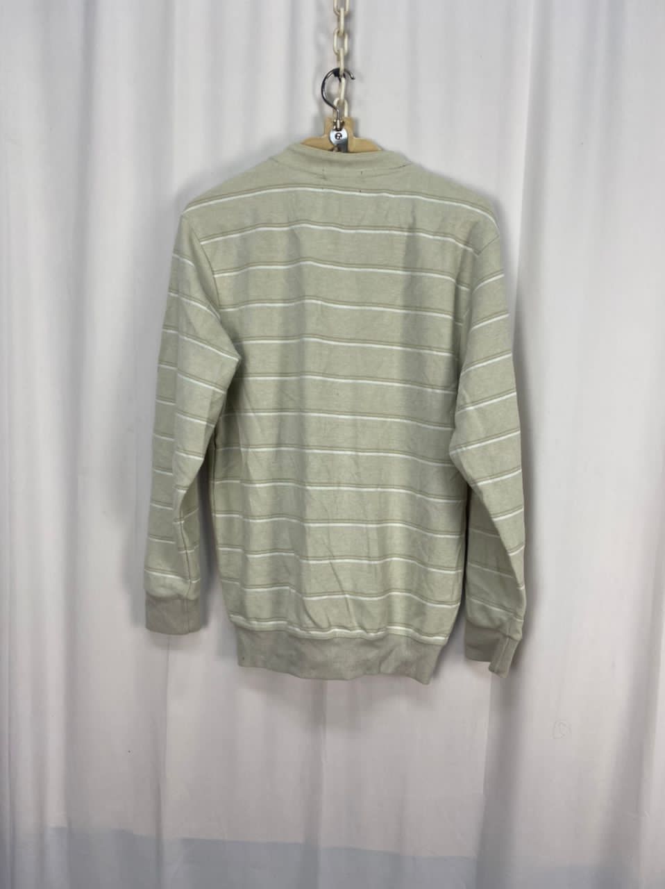 Japanese Brand Santa Barbara polo&racquet club stripe sweatshirt Size US S / EU 44-46 / 1 - 8 Thumbnail