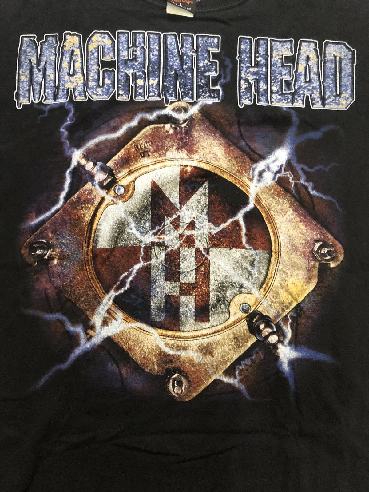 Band Tees × Vintage Machine Head Band Tee size L Size US L / EU 52-54 / 3 - 3 Thumbnail