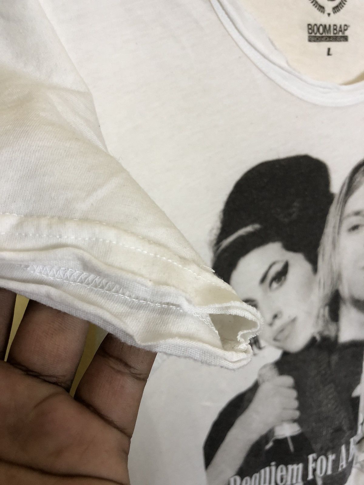 Band Tees 27 Club back by Boom Bap tees size L for girls Size US L / EU 52-54 / 3 - 4 Thumbnail
