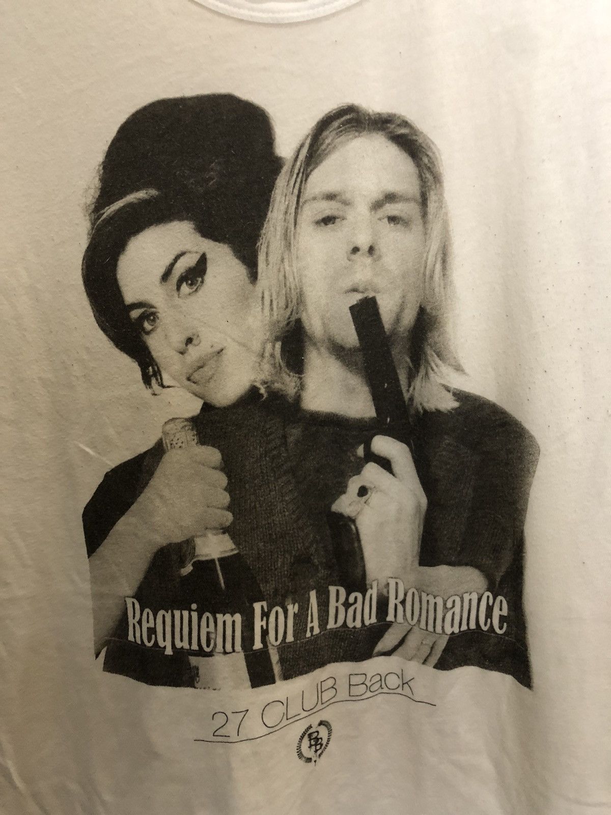 Band Tees 27 Club back by Boom Bap tees size L for girls Size US L / EU 52-54 / 3 - 3 Thumbnail