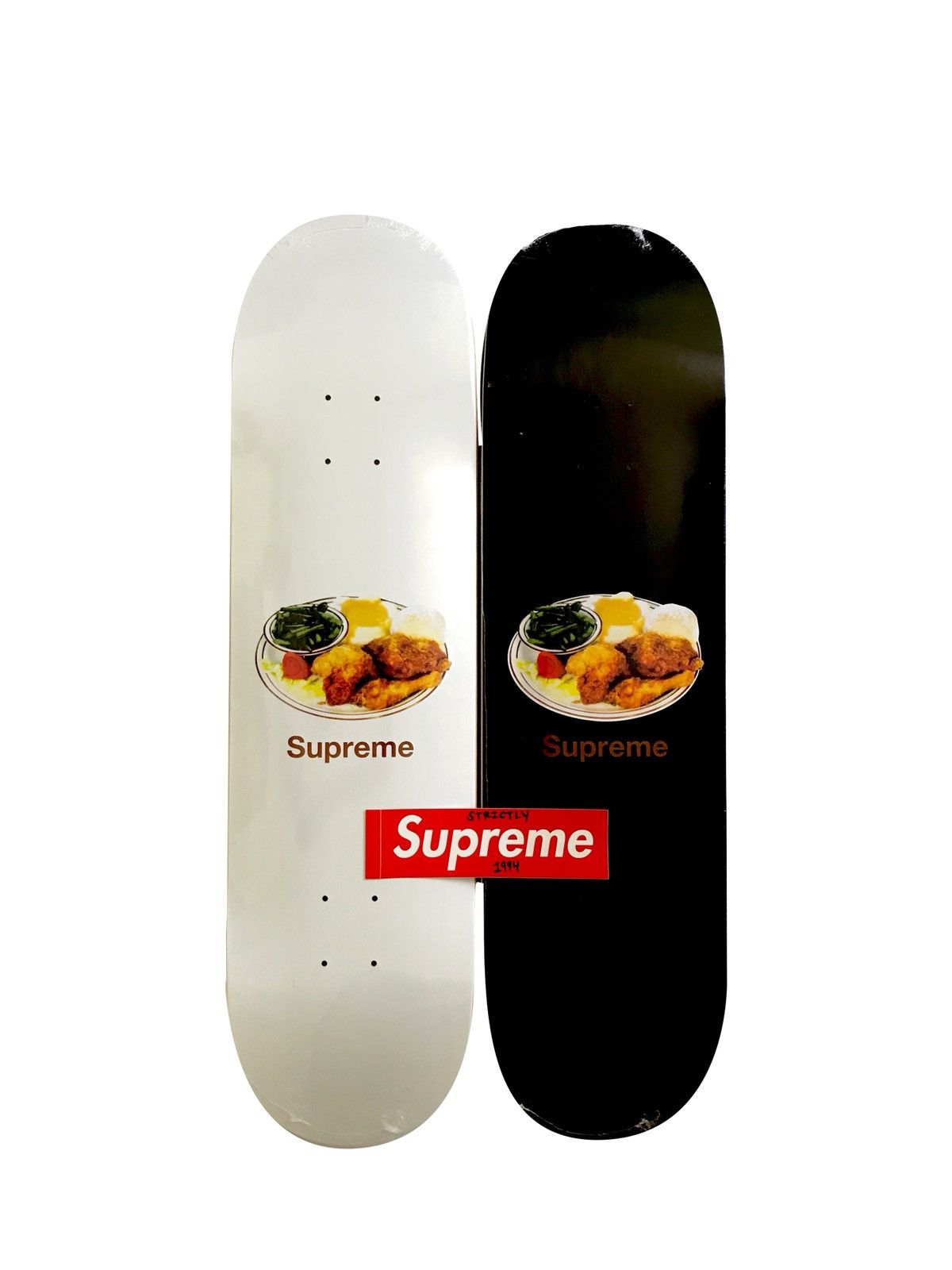 Supreme Supreme Chicken Dinner Skateboard Deck Set | Grailed