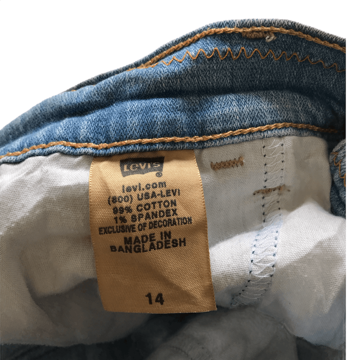 Levi's × Levi's Vintage Clothing × Vintage Vintage Levi's 515 Shorts Jeans Size US 35 - 5 Thumbnail
