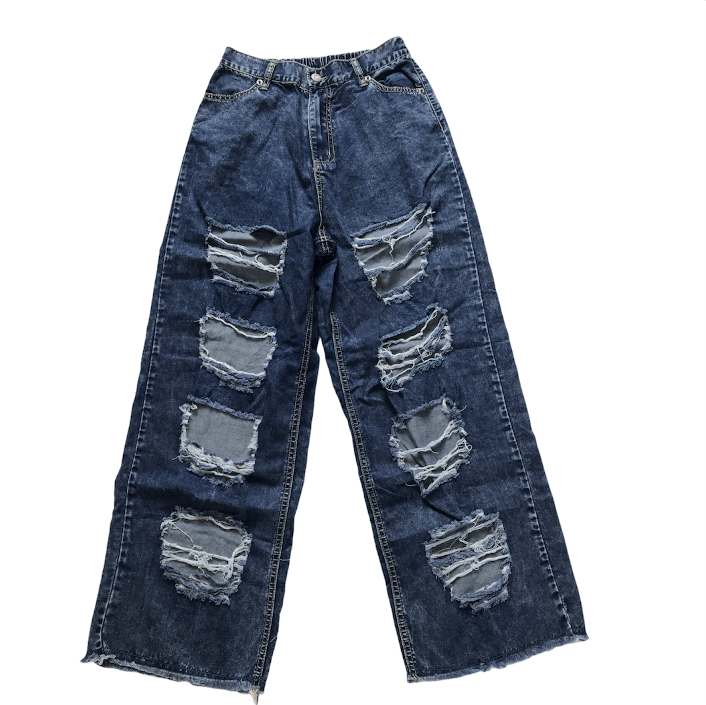 Japanese Brand × Vintage Vintage Japanesebrand Distressed Culottes Size US 28 / EU 44 - 1 Thumbnail