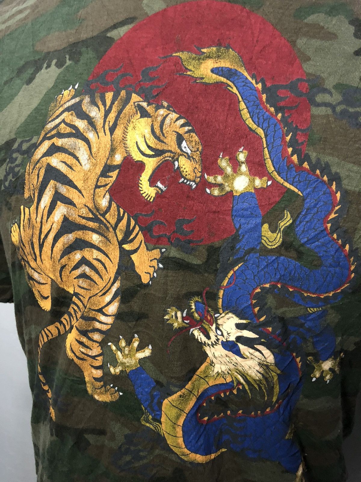 Ralph Lauren × Vintage Ralph Lauren tee with tiger & dragon Size US XXL / EU 58 / 5 - 2 Thumbnail