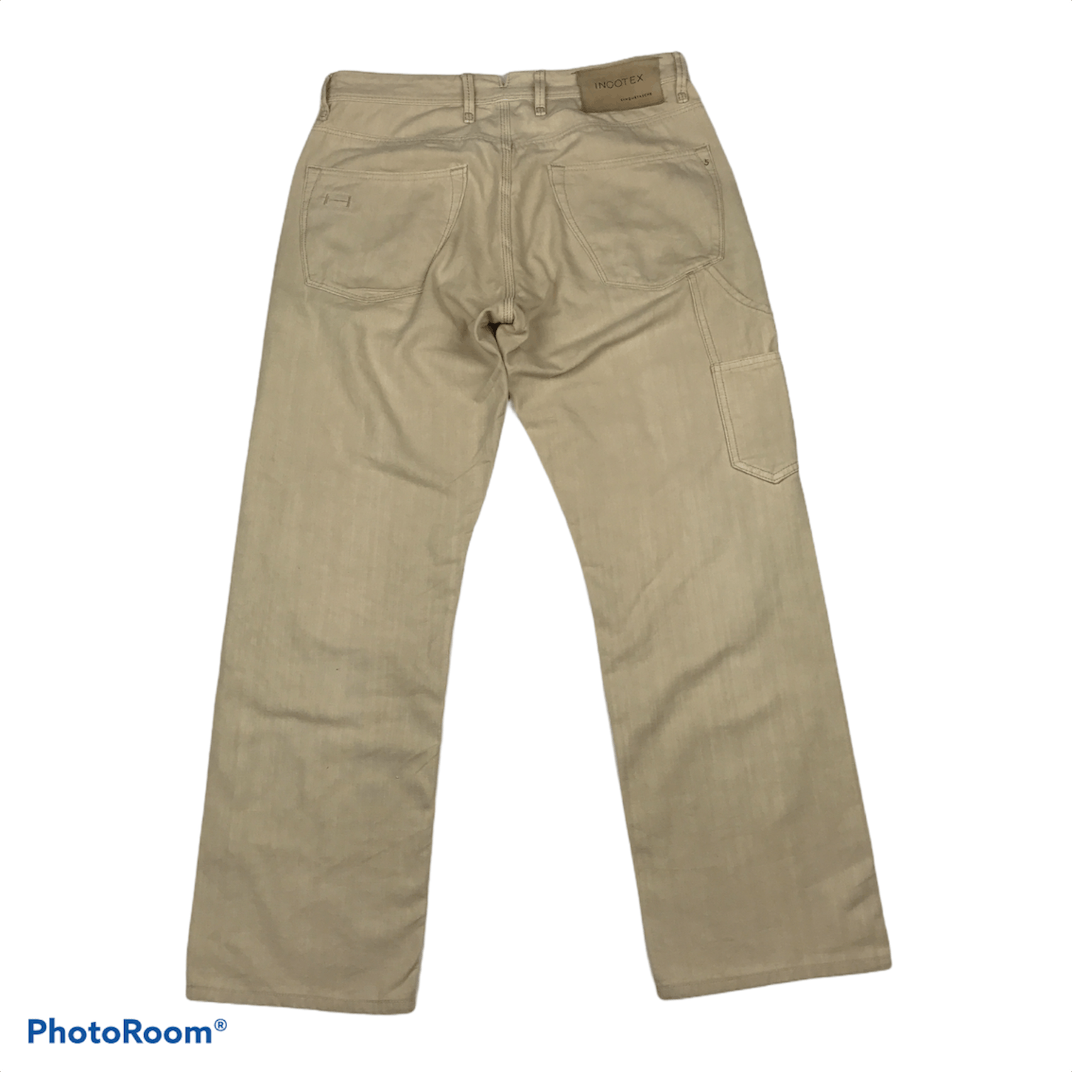 Incotex Incotex Slacks Work Tricochino Cotton Pants Size US 33 - 2 Thumbnail