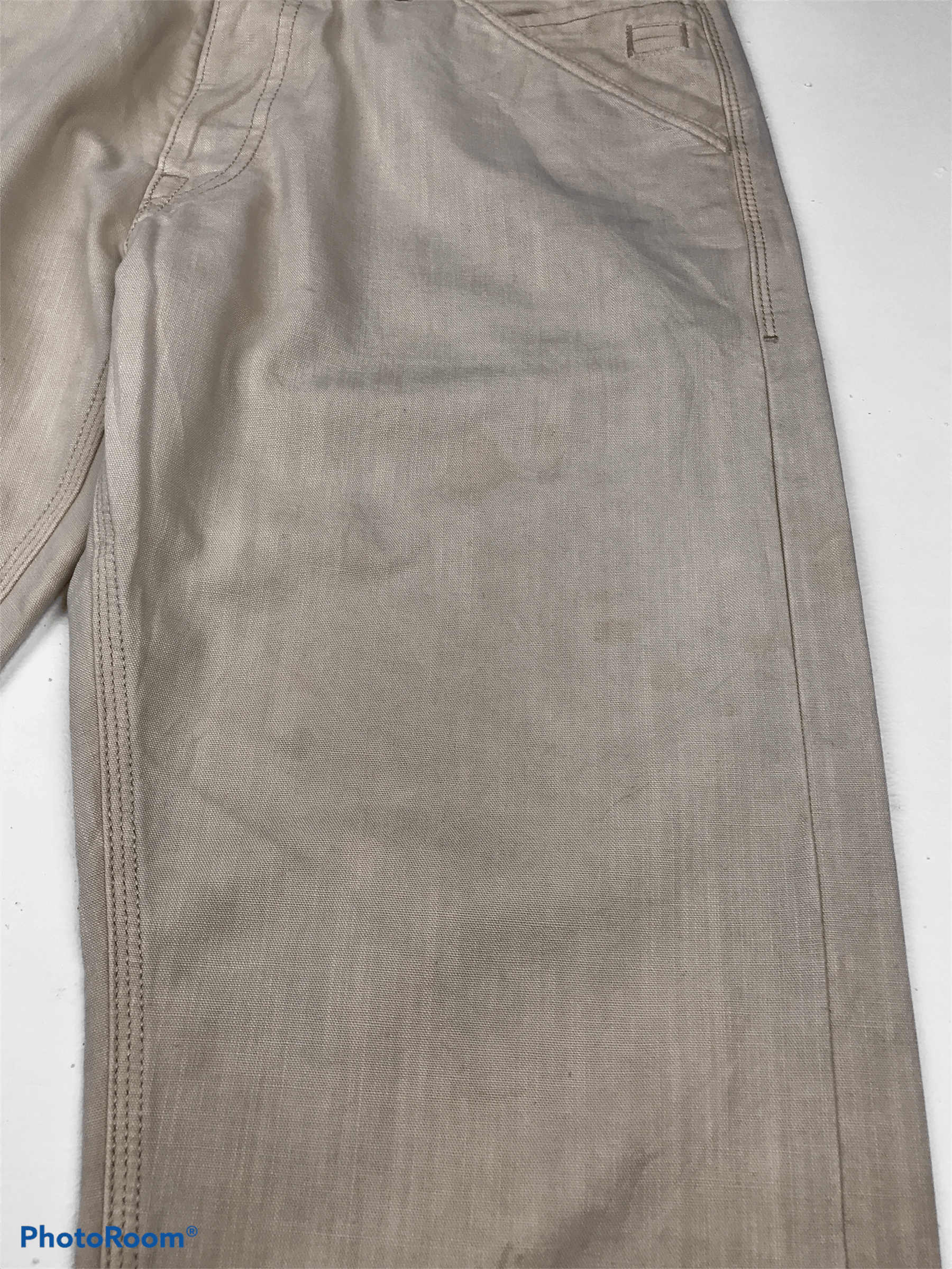 Incotex Incotex Slacks Work Tricochino Cotton Pants Size US 33 - 6 Thumbnail