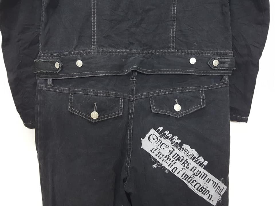 Designer × Seditionaries ALGONQUINS Detachable Seditionaries/Anarchist/Punk Coverall Size US S / EU 44-46 / 1 - 16 Thumbnail