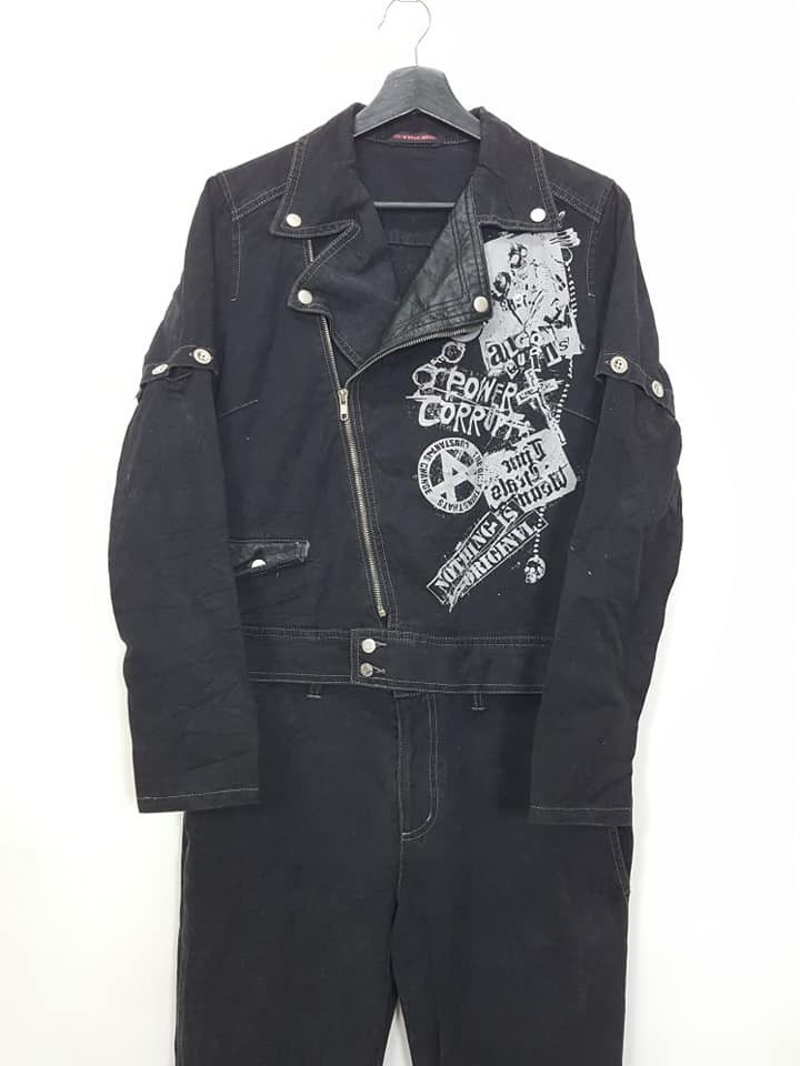 Designer × Seditionaries ALGONQUINS Detachable Seditionaries/Anarchist/Punk Coverall Size US S / EU 44-46 / 1 - 3 Thumbnail