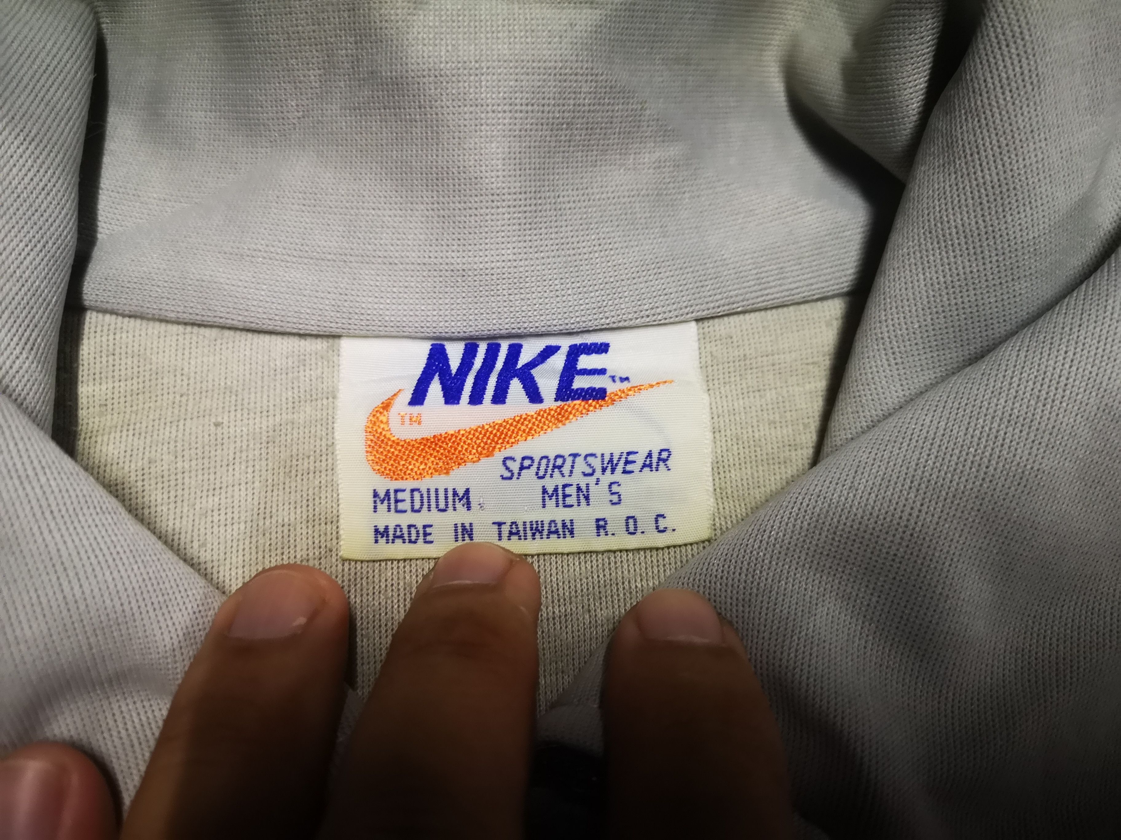 Nike × Vintage Vintage Sweater Nike 80s Size US M / EU 48-50 / 2 - 9 Thumbnail