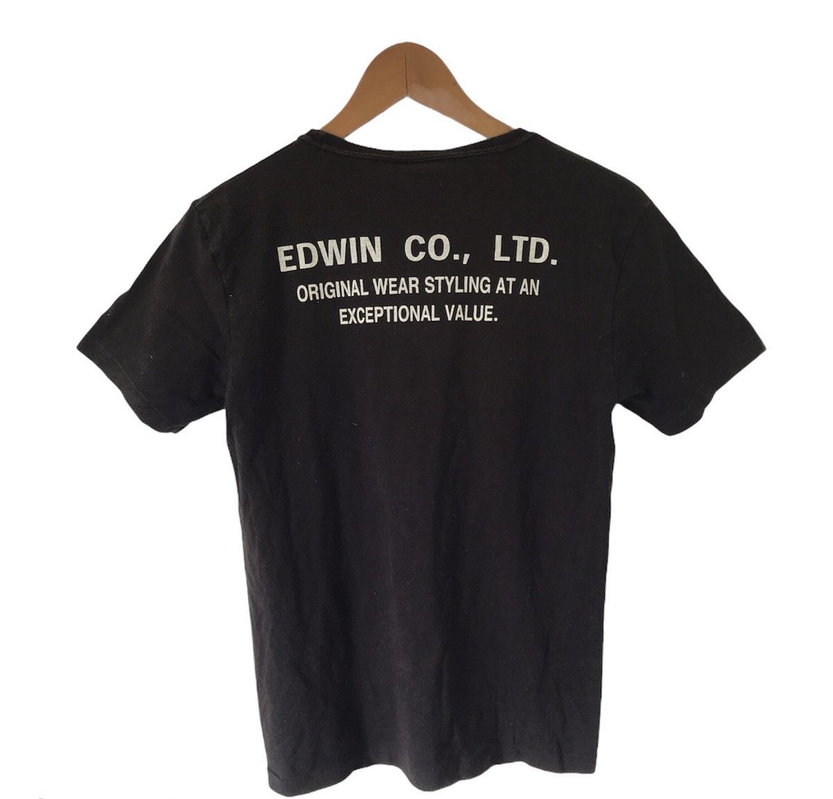 Edwin × Vintage Vintage Edwin Wanted Shirt Big Logo Size US S / EU 44-46 / 1 - 2 Thumbnail