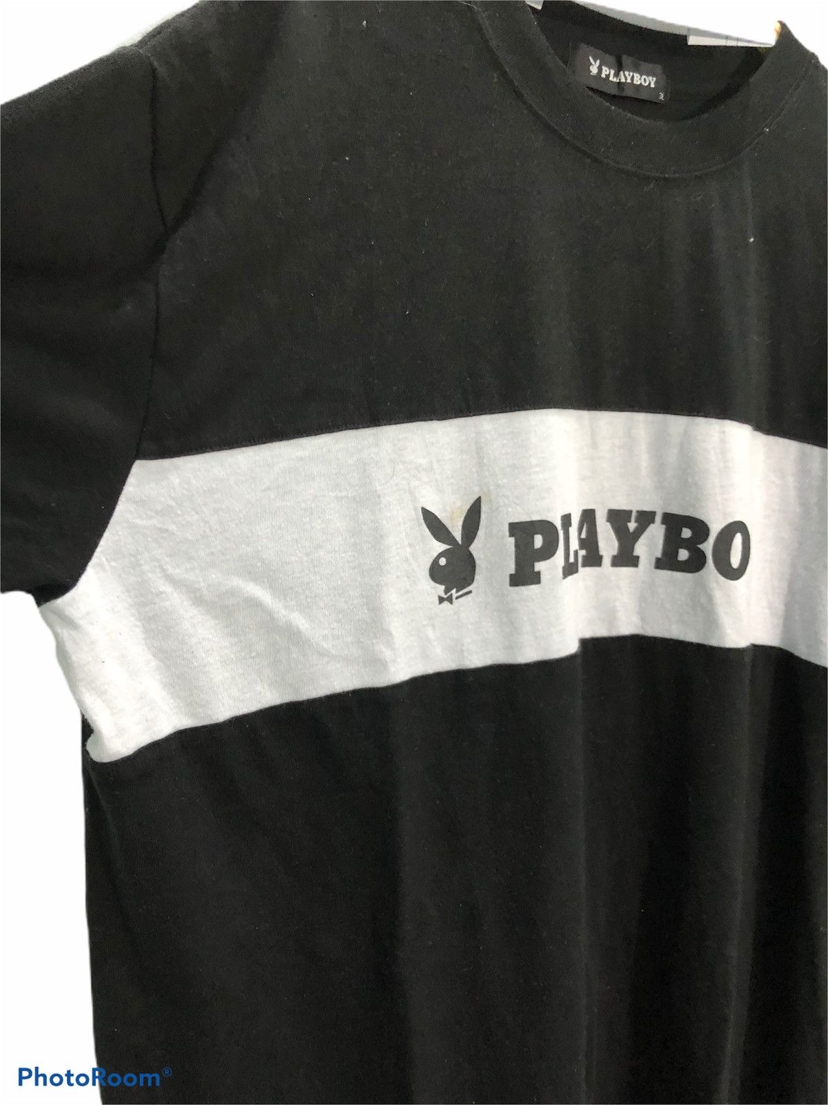 Japanese Brand × Playboy Playboy big spell out tees Size US L / EU 52-54 / 3 - 3 Thumbnail