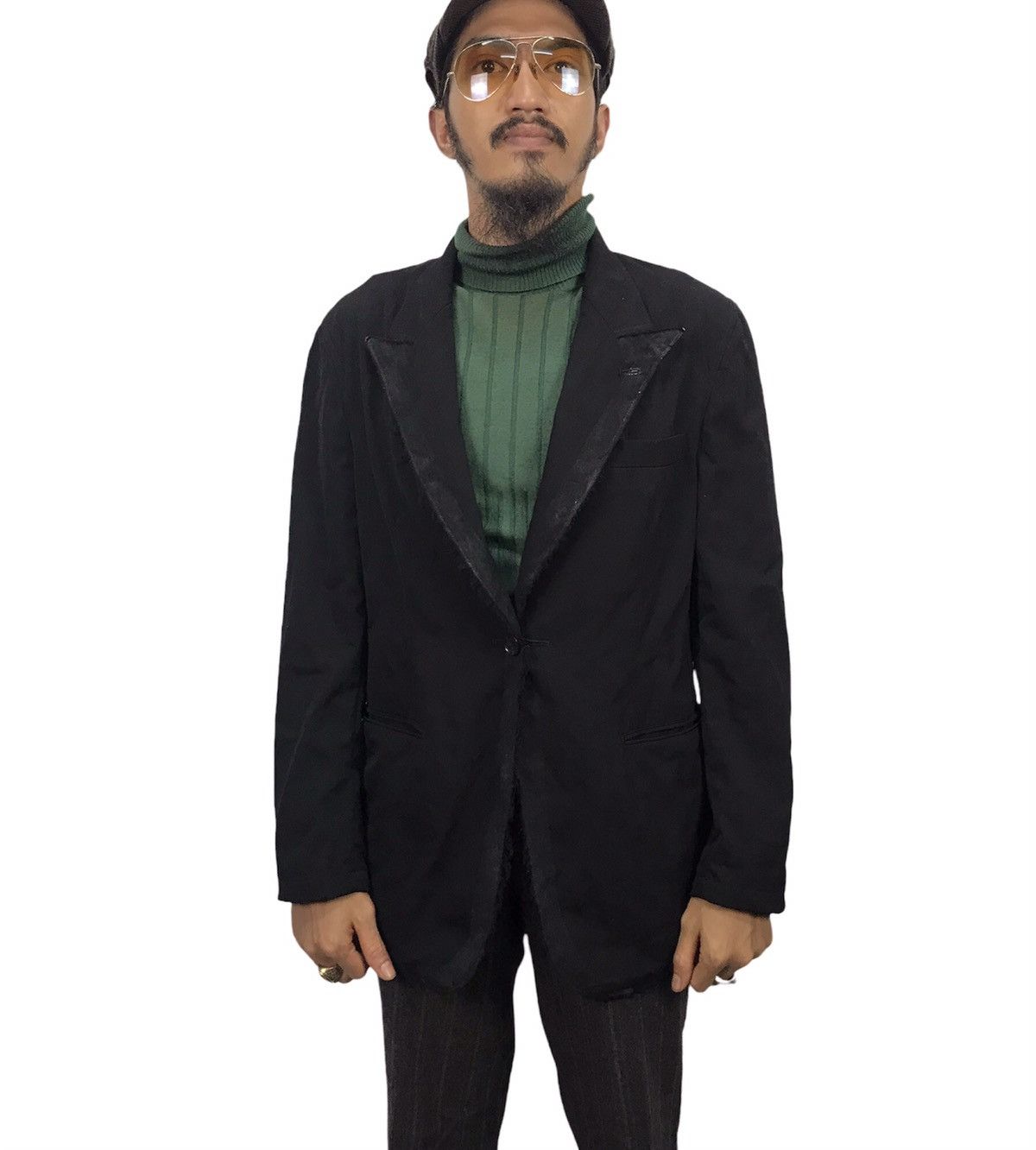 Comme des Garcons × Comme des Garcons Homme Plus AD2003 Comme des garçons homme wool blazer jacket Size US S / EU 44-46 / 1 - 1 Thumbnail
