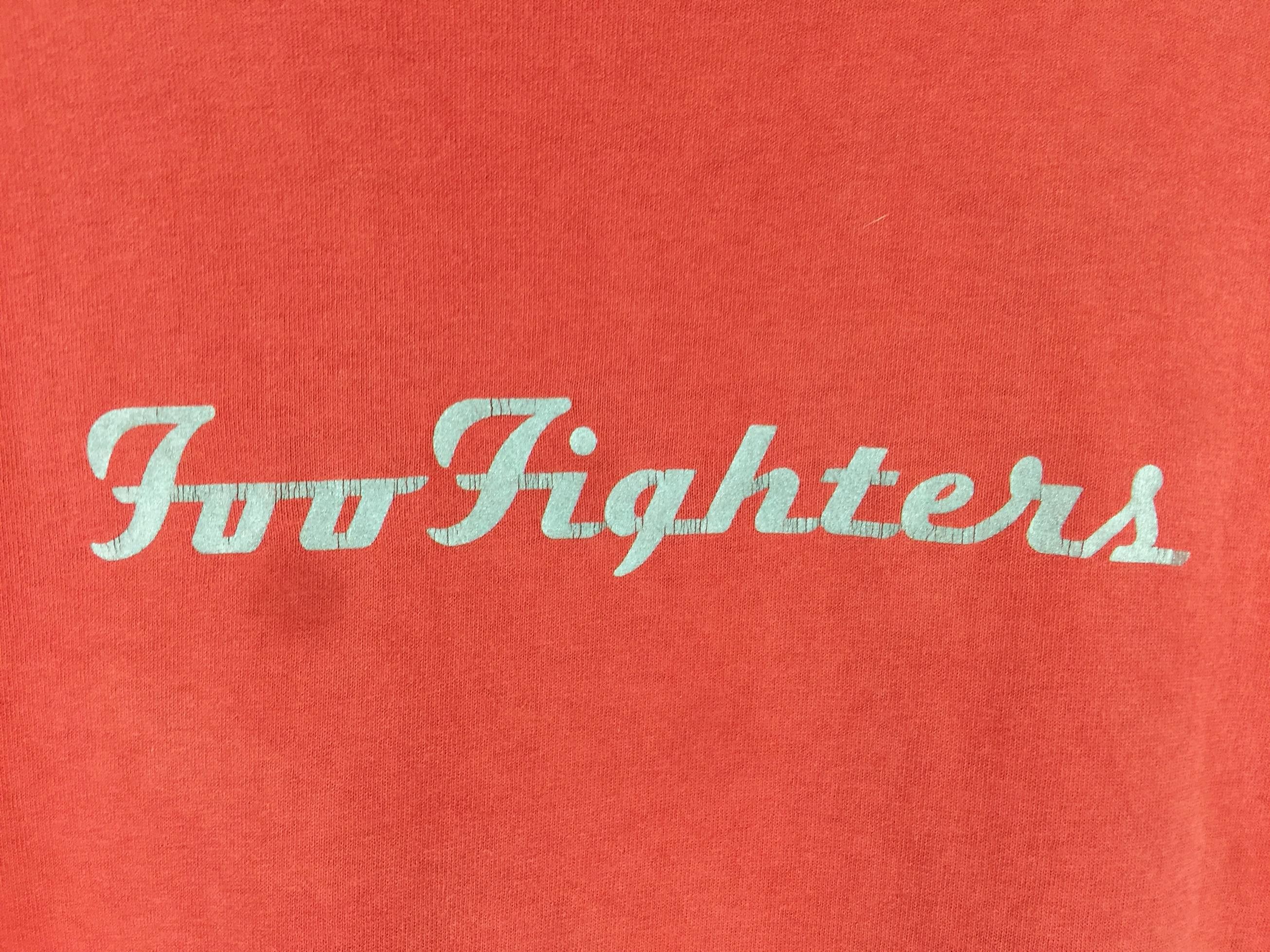 Band Tees × Vintage Foo fighters spellout grunge rock concert tour vtg 90s tees Size US L / EU 52-54 / 3 - 3 Thumbnail