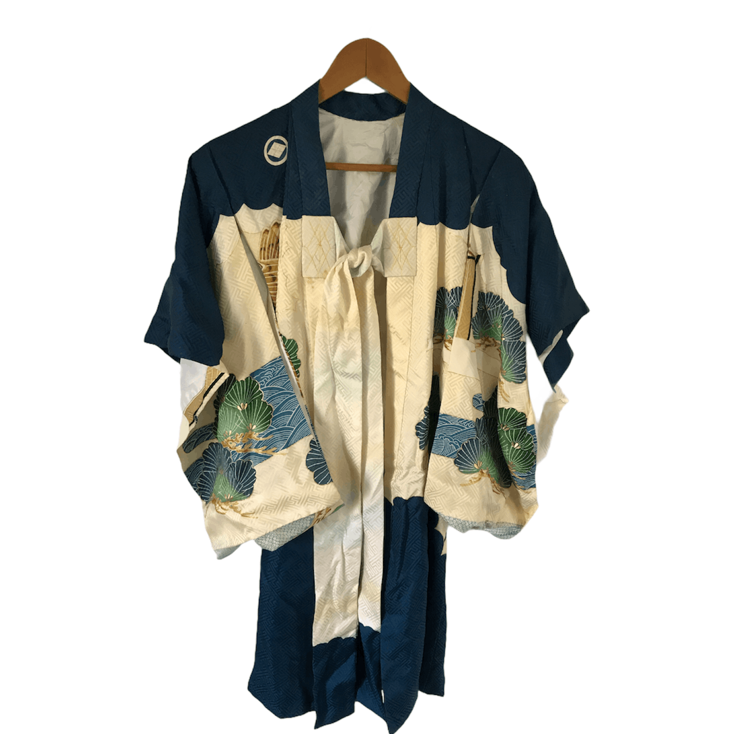 Japanese Brand Vintage Eagle Fullprint LIght Kimono Japanese Cardigan Size US XXS / EU 40 - 3 Thumbnail