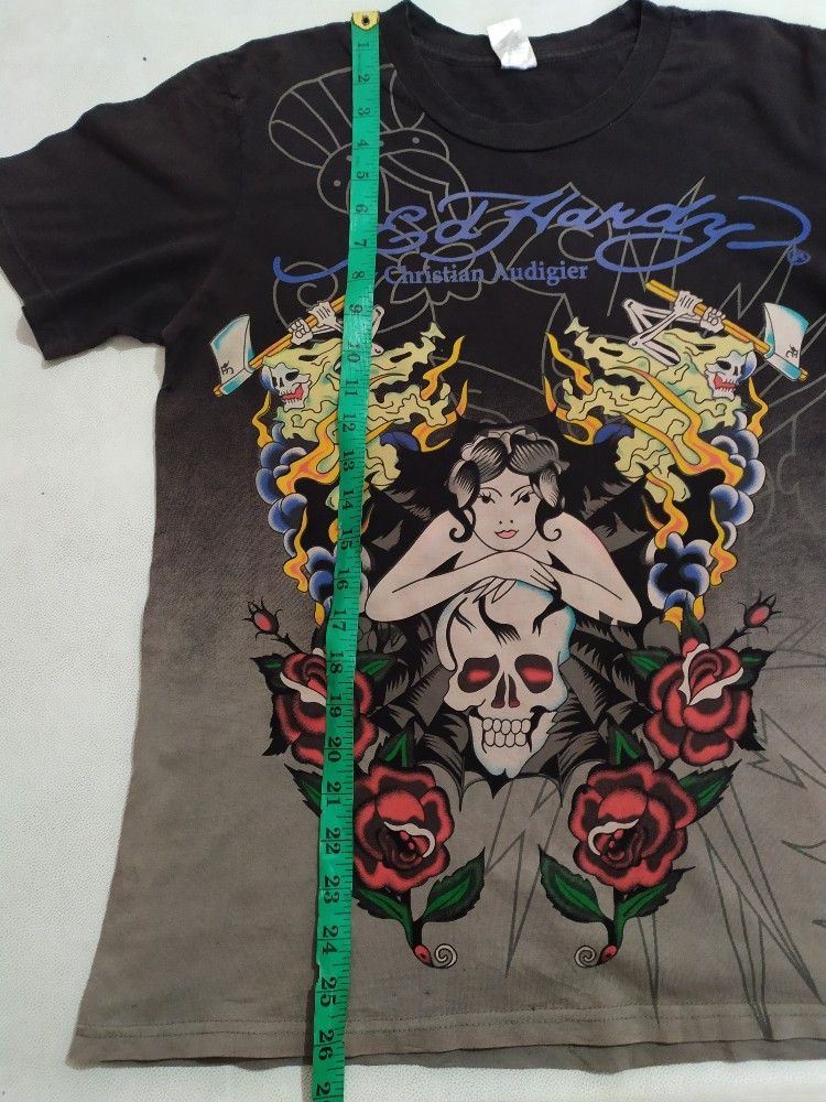 Ed Hardy 🔥Ed hardy full print skull t-shirt Size US M / EU 48-50 / 2 - 12 Thumbnail