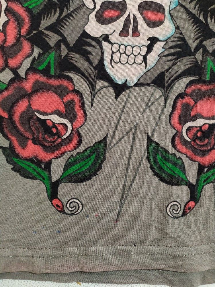 Ed Hardy 🔥Ed hardy full print skull t-shirt Size US M / EU 48-50 / 2 - 3 Thumbnail
