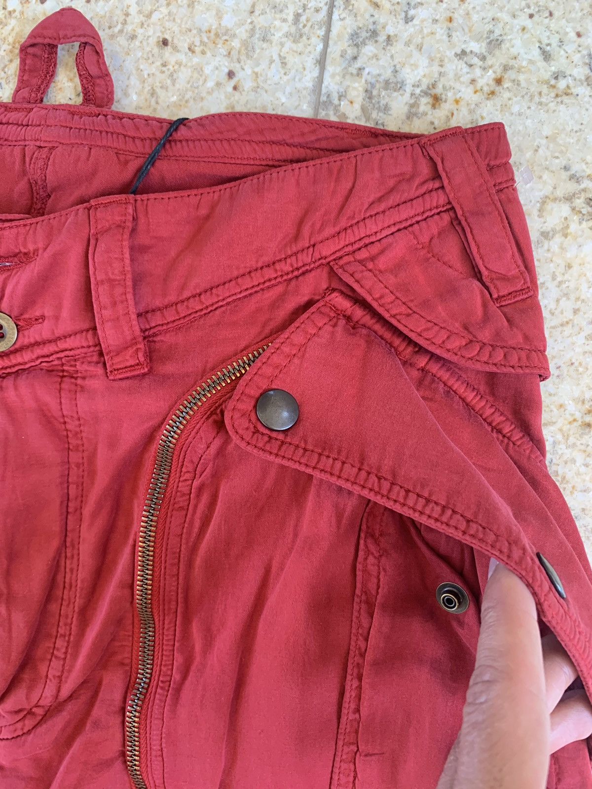 Faith Connexion STN Cargo Pants in Red Size US 30 / EU 46 - 9 Thumbnail