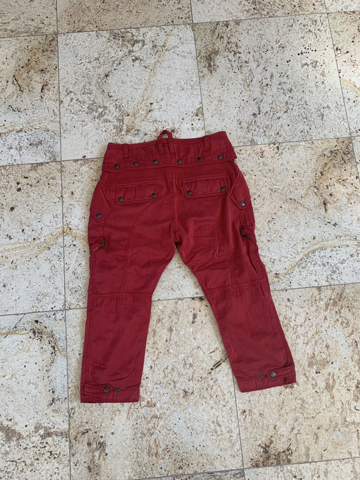 Faith Connexion STN Cargo Pants in Red Size US 30 / EU 46 - 13 Thumbnail