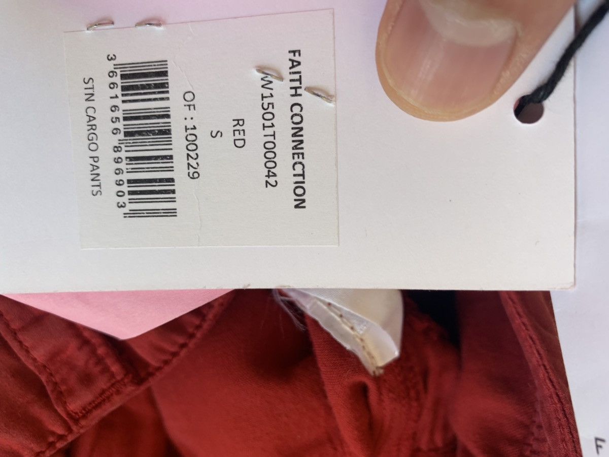 Faith Connexion STN Cargo Pants in Red Size US 30 / EU 46 - 12 Thumbnail