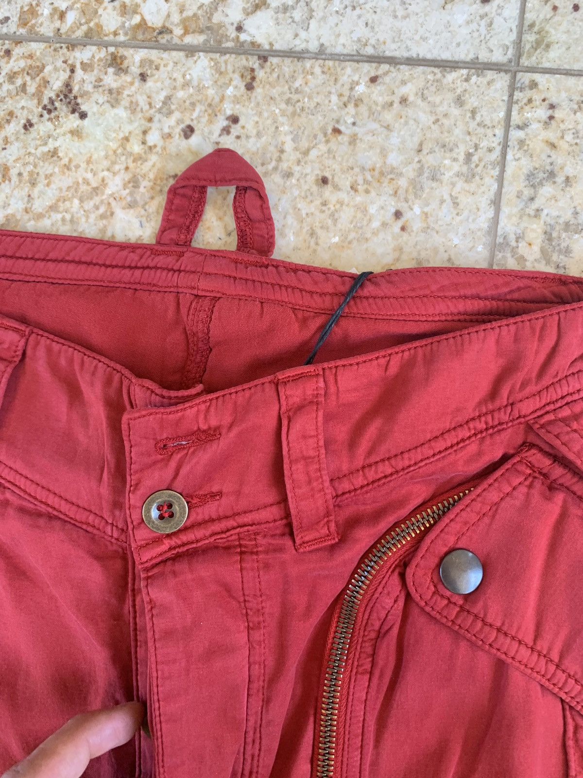 Faith Connexion STN Cargo Pants in Red Size US 30 / EU 46 - 8 Thumbnail