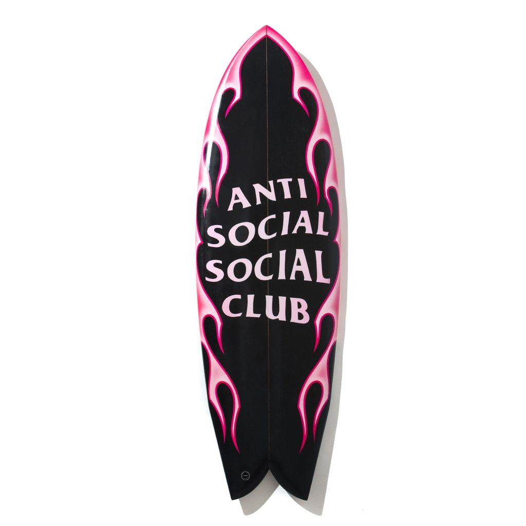 Anti Social Social Club × Lost Enterprises ASSC X LOST Surfboard Puka Shells No Included Size ONE SIZE - 1 Thumbnail