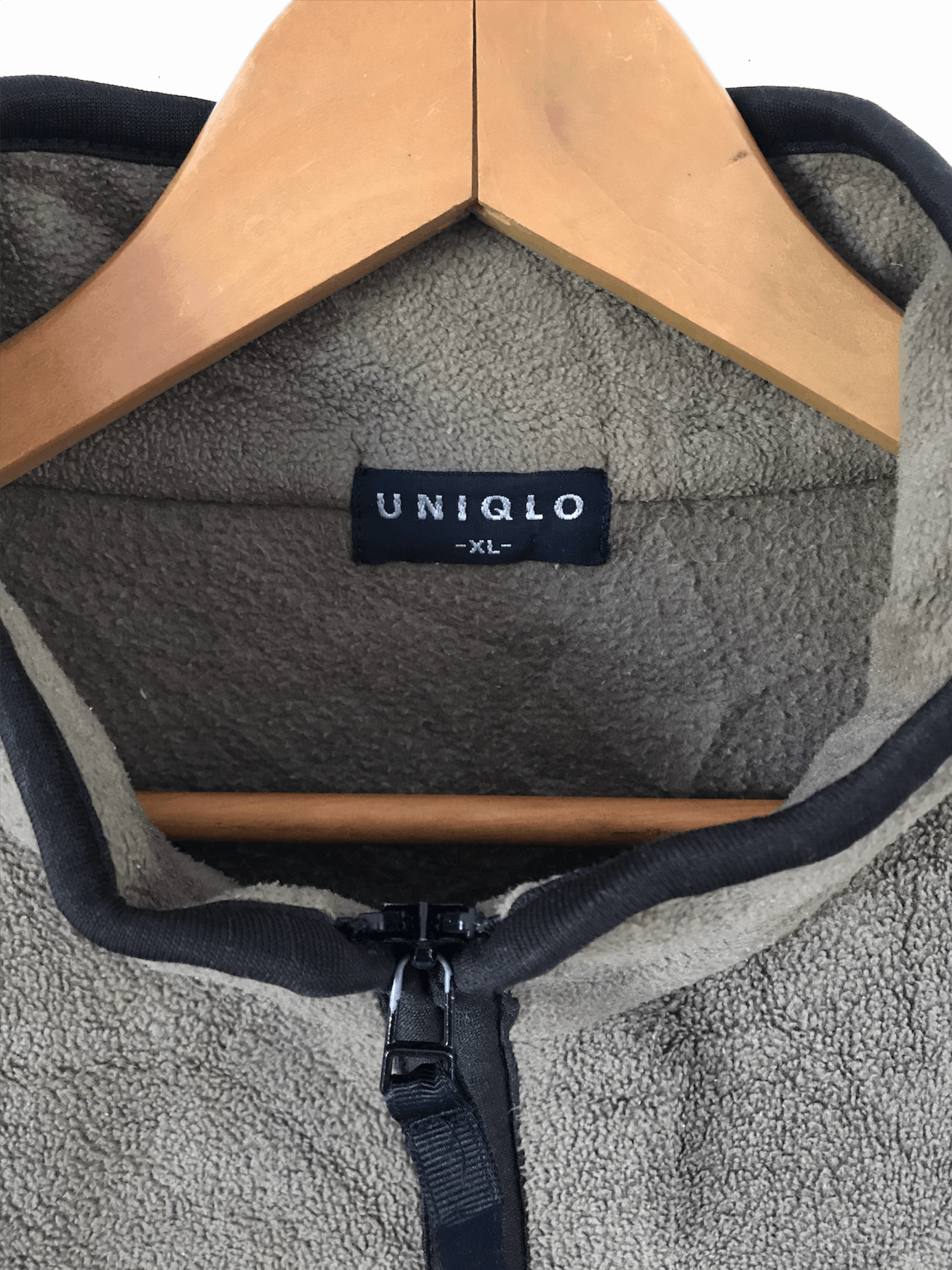 Japanese Brand × Uniqlo Zip Up Fleece Jacket Size US XL / EU 56 / 4 - 3 Thumbnail