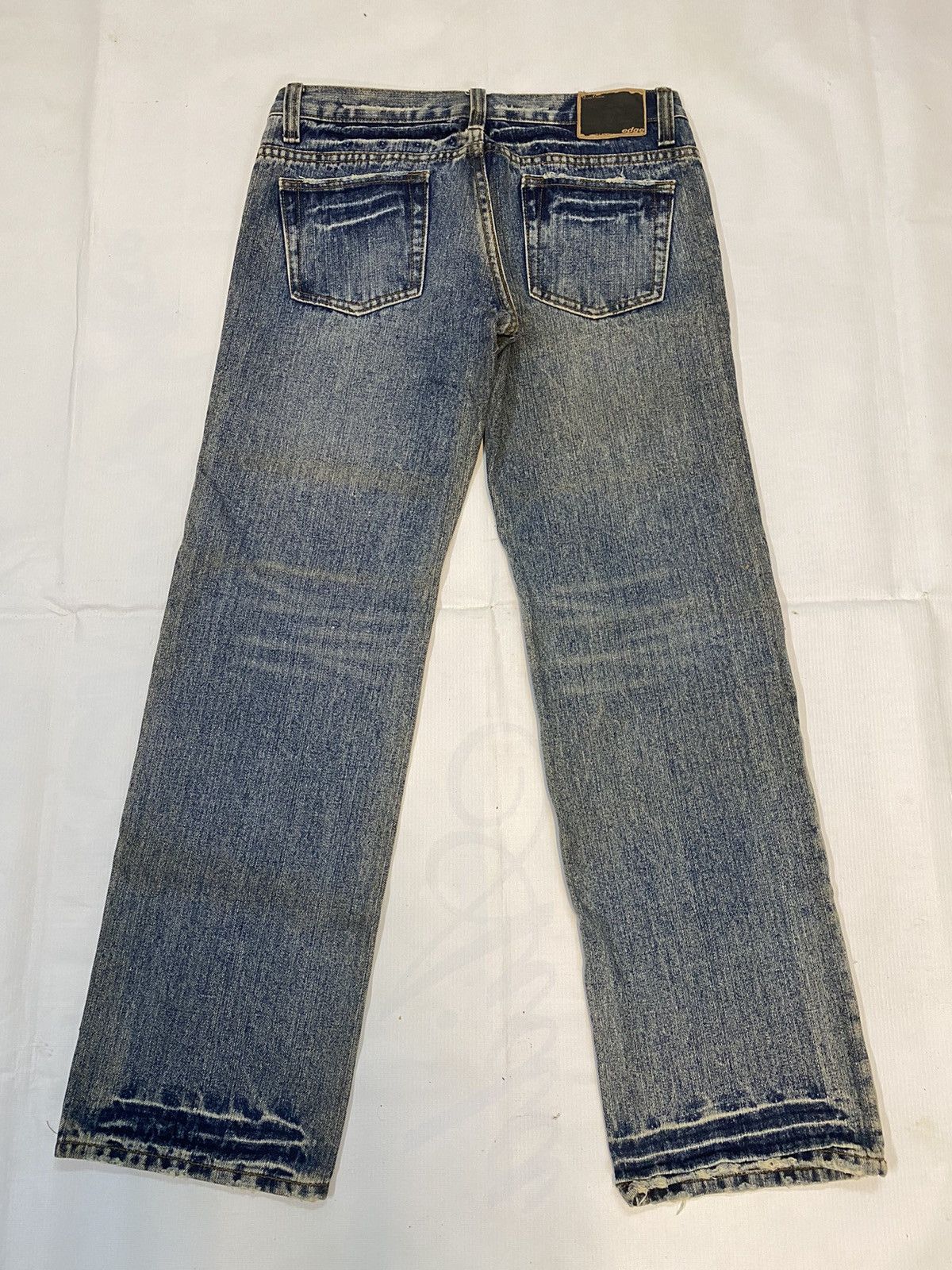 Designer × Japanese Brand 🔥Rare G-land Edge Denim Patchwork Inspired Chrome Hearts Size US 32 / EU 48 - 11 Thumbnail
