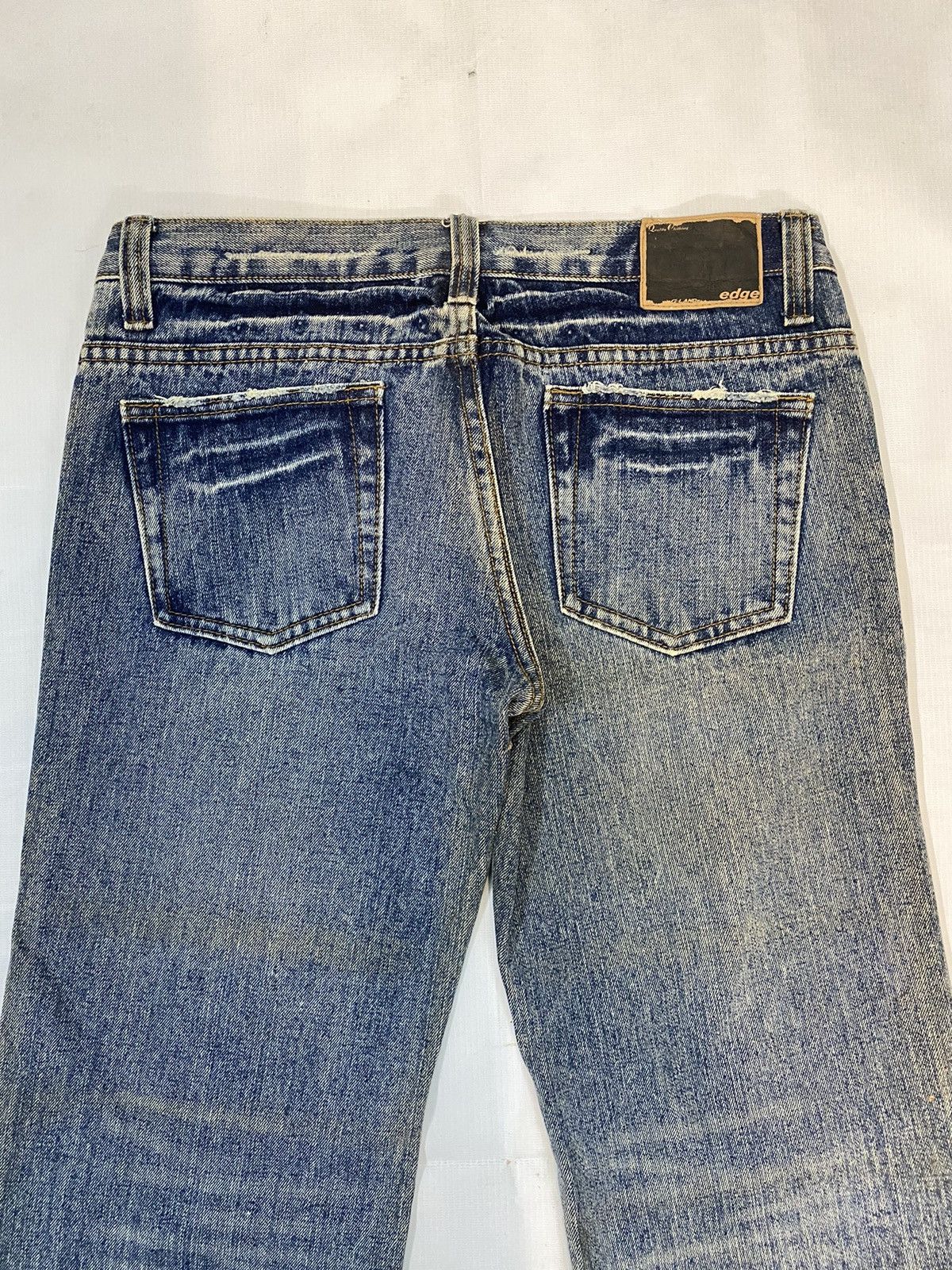 Designer × Japanese Brand 🔥Rare G-land Edge Denim Patchwork Inspired Chrome Hearts Size US 32 / EU 48 - 12 Thumbnail
