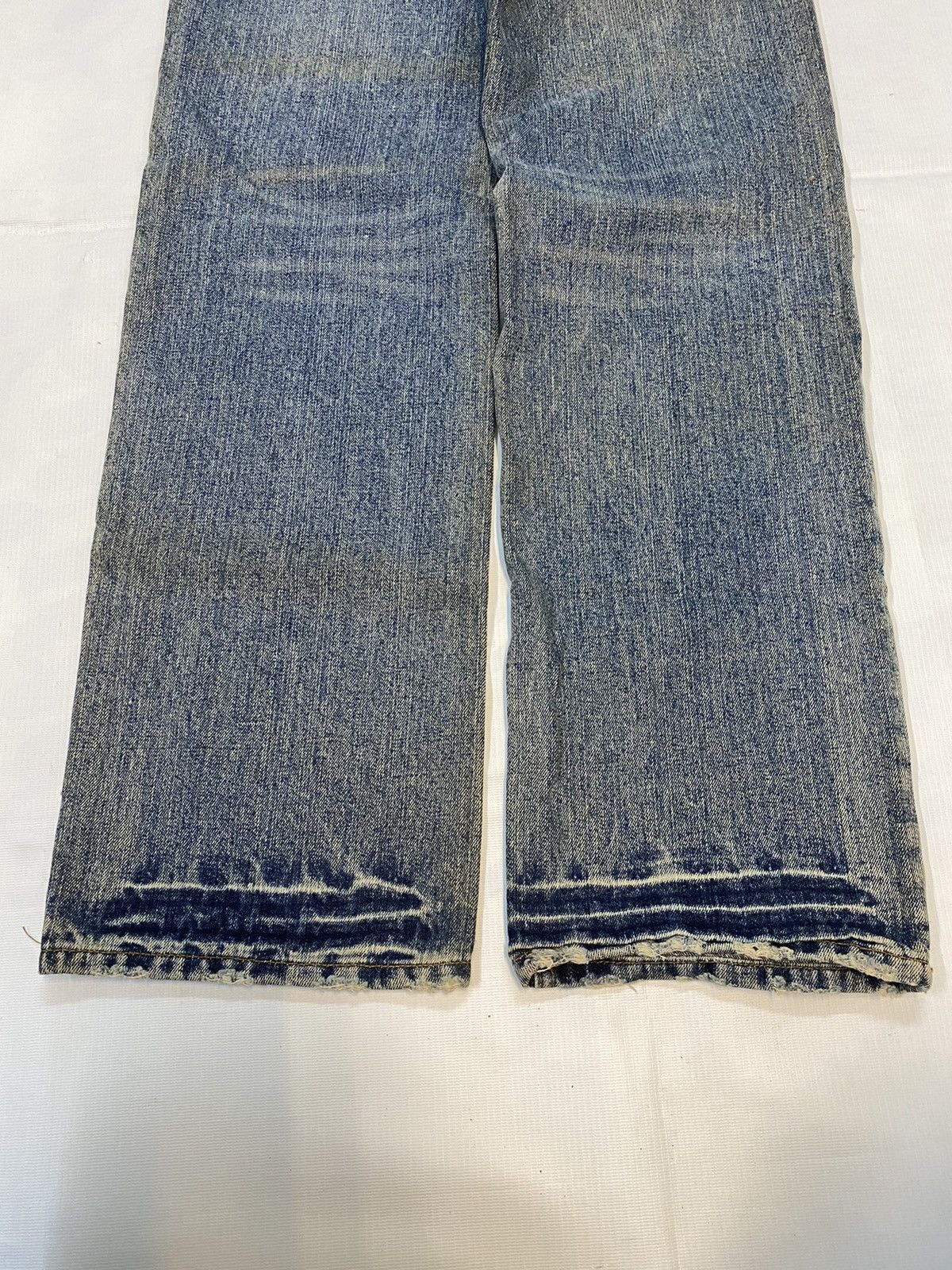 Designer × Japanese Brand 🔥Rare G-land Edge Denim Patchwork Inspired Chrome Hearts Size US 32 / EU 48 - 14 Thumbnail