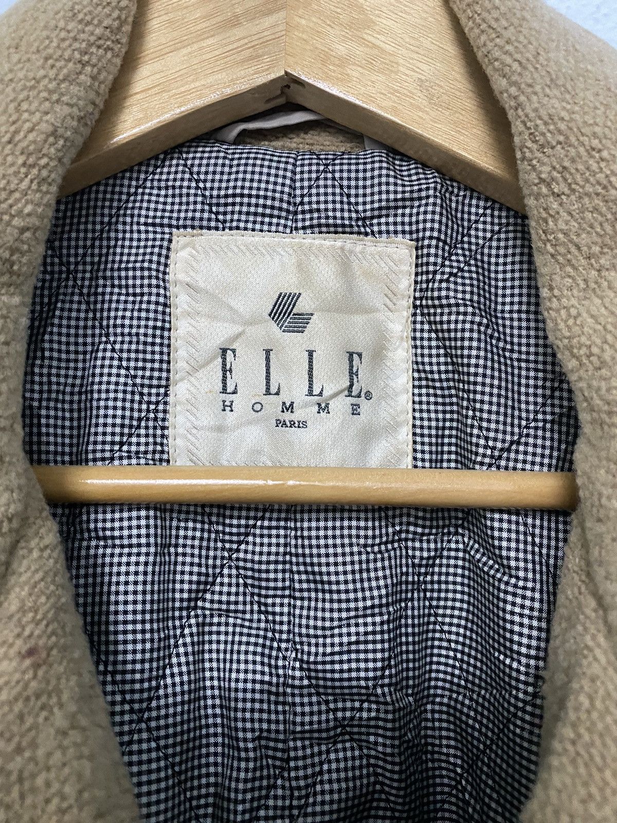 Designer × Other Vintage Elle Homme Paris Wool Coat Jacket Size US XL / EU 56 / 4 - 7 Thumbnail