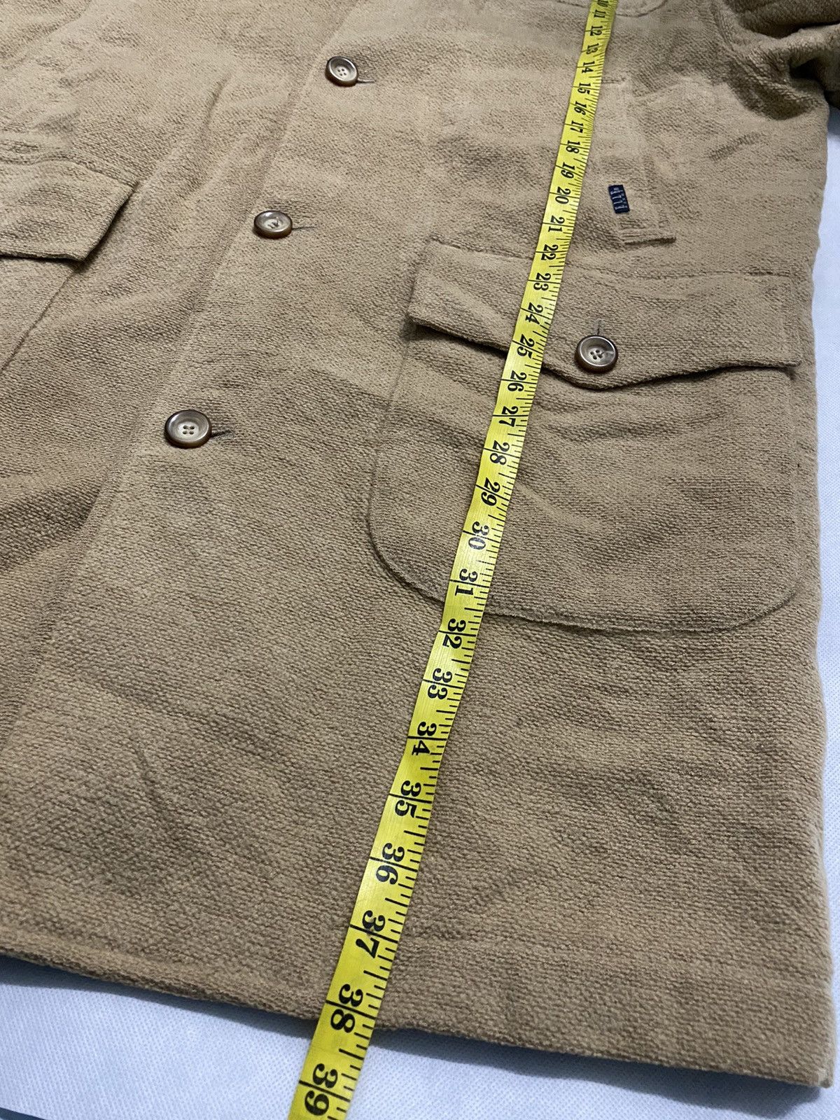 Designer × Other Vintage Elle Homme Paris Wool Coat Jacket Size US XL / EU 56 / 4 - 13 Thumbnail