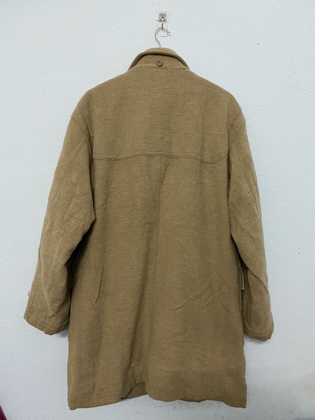 Designer × Other Vintage Elle Homme Paris Wool Coat Jacket Size US XL / EU 56 / 4 - 8 Thumbnail