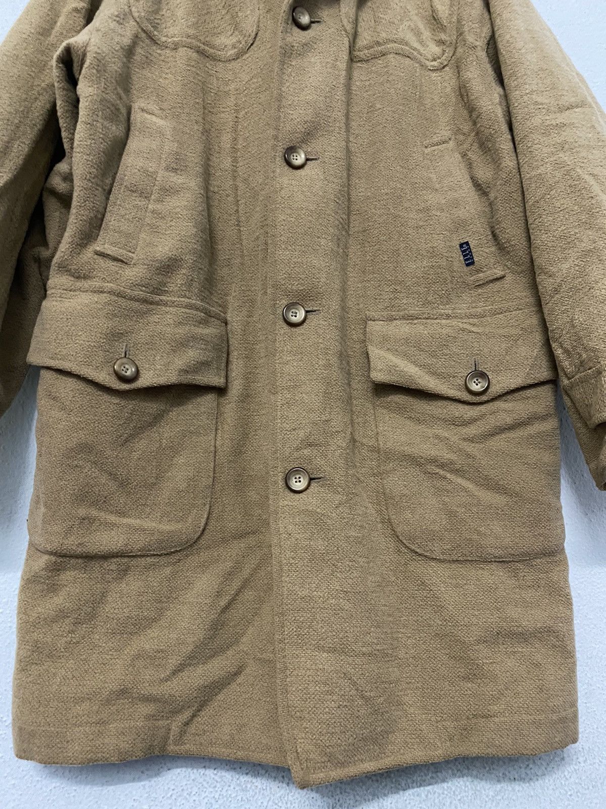 Designer × Other Vintage Elle Homme Paris Wool Coat Jacket Size US XL / EU 56 / 4 - 5 Thumbnail