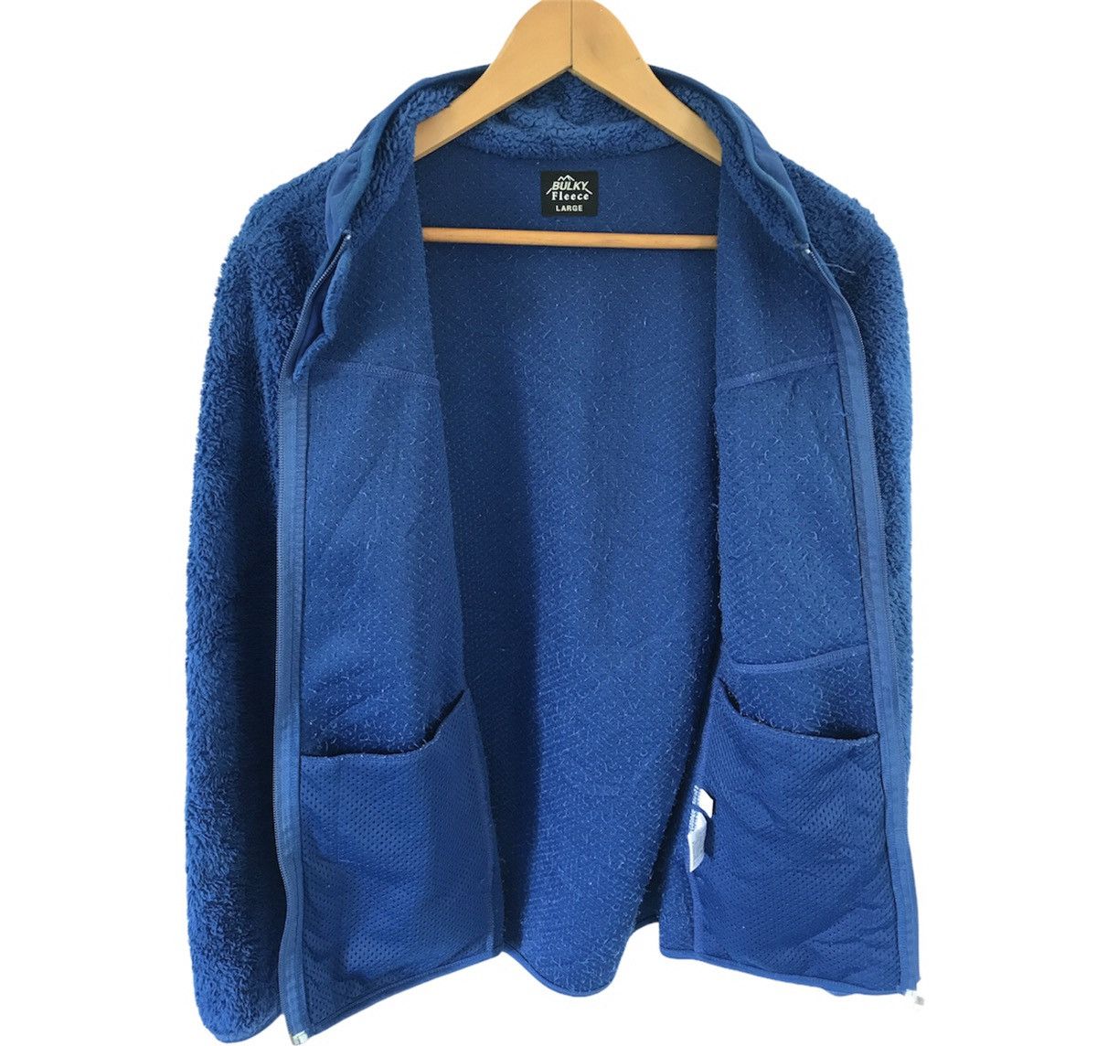 Japanese Brand × Uniqlo Uniqlo Bulky Zip Up Fleece Jacket Size US L / EU 52-54 / 3 - 3 Thumbnail