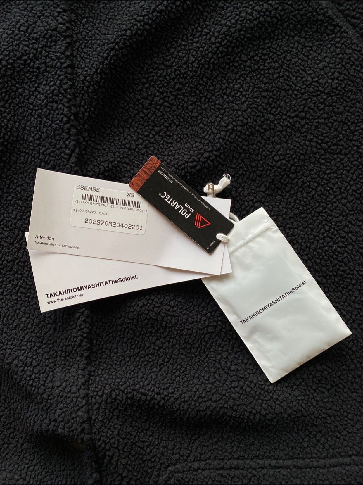Takahiromiyashita The Soloist. Oversized Medical Polartec Fleece Sweatshirt, XS Size US L / EU 52-54 / 3 - 7 Thumbnail