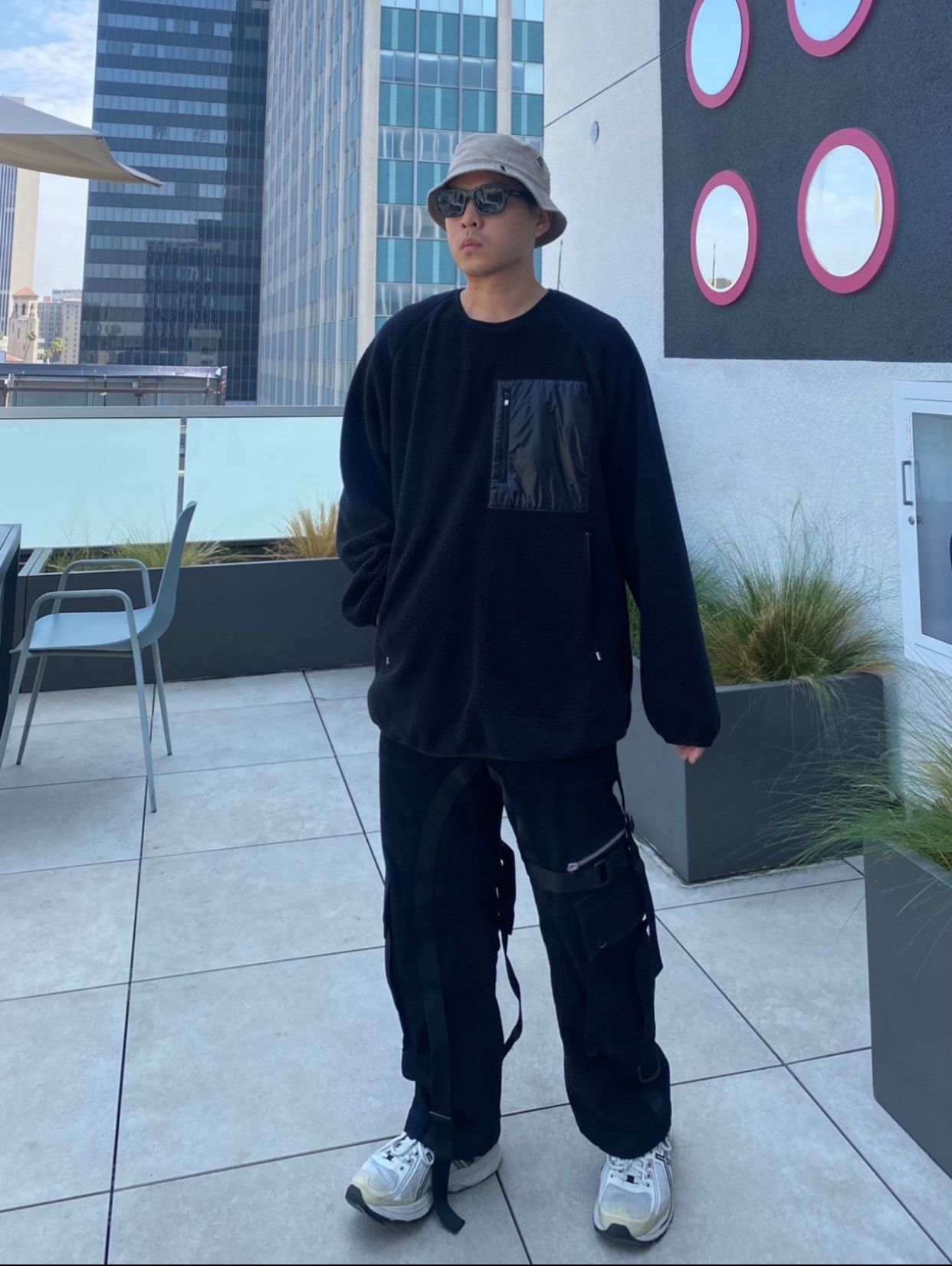 Takahiromiyashita The Soloist. Oversized Medical Polartec Fleece Sweatshirt, XS Size US L / EU 52-54 / 3 - 3 Thumbnail