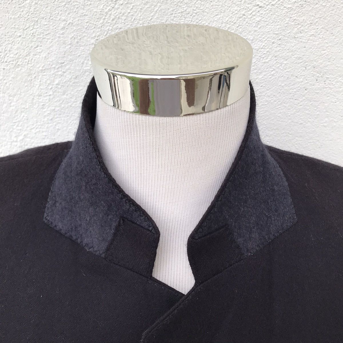 Burberry × Designer × Vintage Vintage Burberrys Wool Blazer Coat Gold Button Size US L / EU 52-54 / 3 - 4 Thumbnail