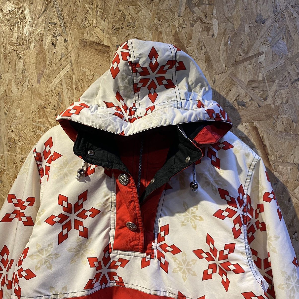 Andre Courreges × Courreges × Vintage VINTAGE RARE‼️Courrèges Sport Futur Half Zip Ski Jackets Size US L / EU 52-54 / 3 - 9 Thumbnail
