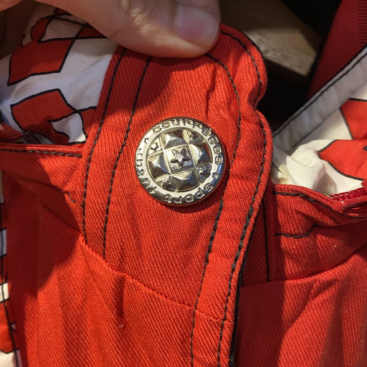 Andre Courreges × Courreges × Vintage VINTAGE RARE‼️Courrèges Sport Futur Half Zip Ski Jackets Size US L / EU 52-54 / 3 - 7 Thumbnail