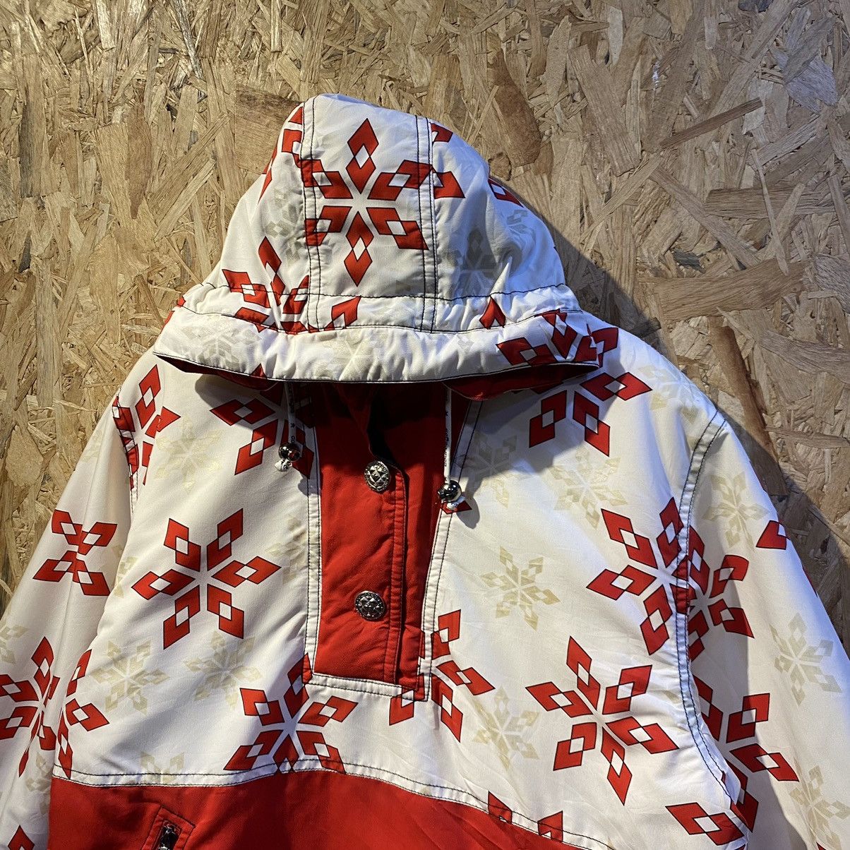Andre Courreges × Courreges × Vintage VINTAGE RARE‼️Courrèges Sport Futur Half Zip Ski Jackets Size US L / EU 52-54 / 3 - 4 Thumbnail