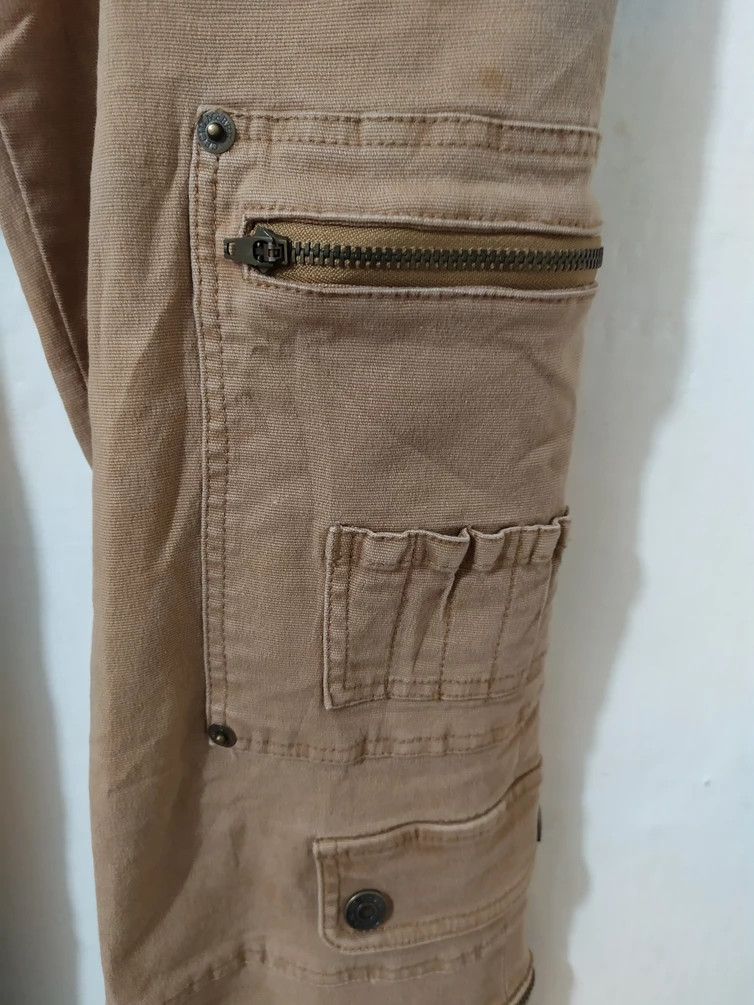 Japanese Brand 🔥Cecill McBee Multipocket Tactical Military Bondage Pants Size US 27 - 6 Thumbnail