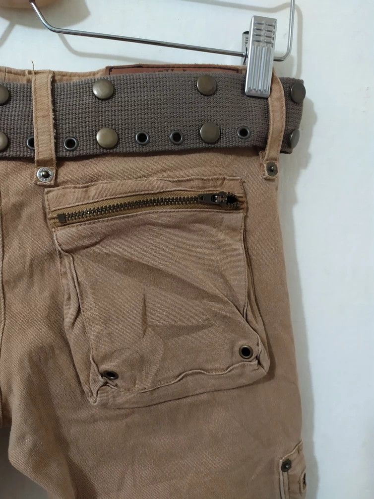 Japanese Brand 🔥Cecill McBee Multipocket Tactical Military Bondage Pants Size US 27 - 10 Thumbnail