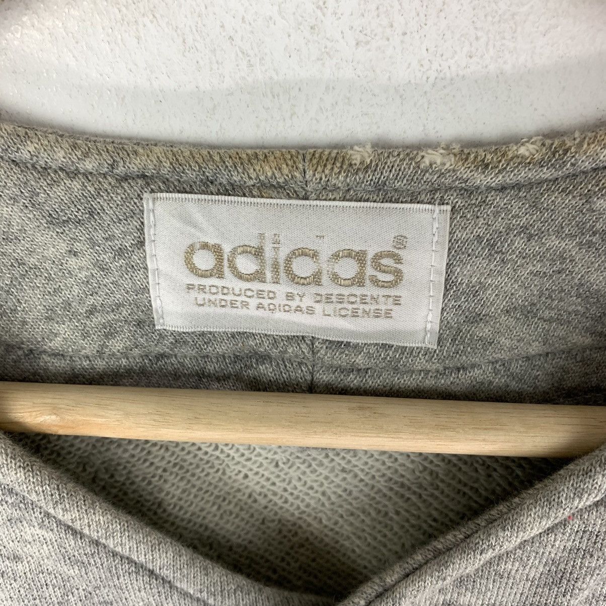 Adidas × Vintage Adidas Big Spell Out Basketball Sweat Tshirt Size US L / EU 52-54 / 3 - 7 Thumbnail