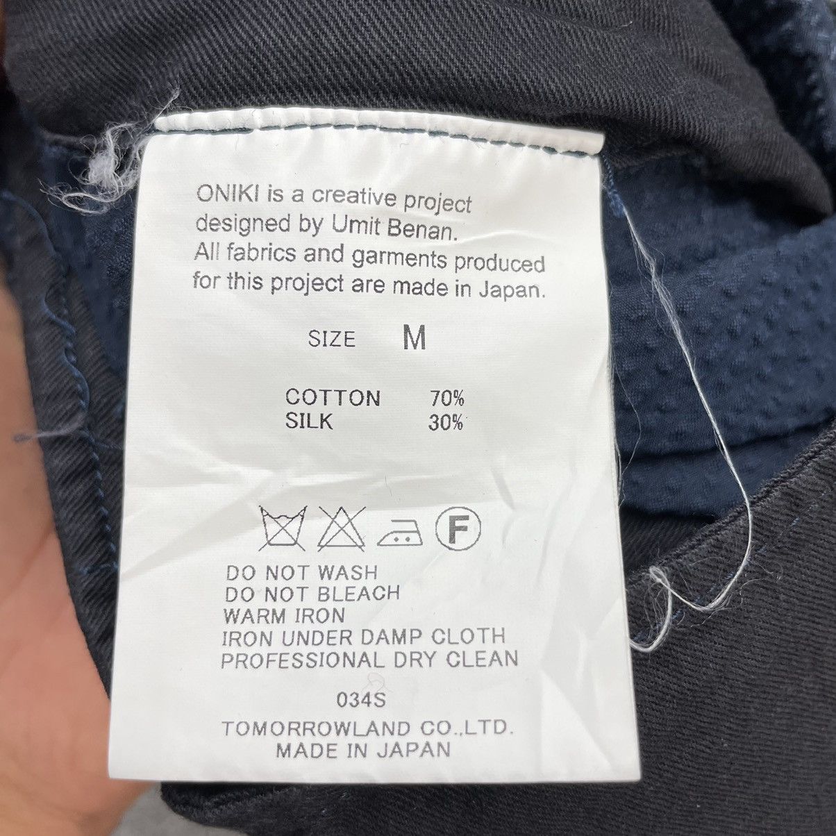 Japanese Brand × Vintage Japanese Brand Oniki Bush Pants Single Pocket Size US 32 / EU 48 - 8 Thumbnail